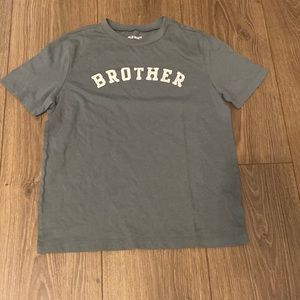 Old navy “brother” kids size M T-shirt